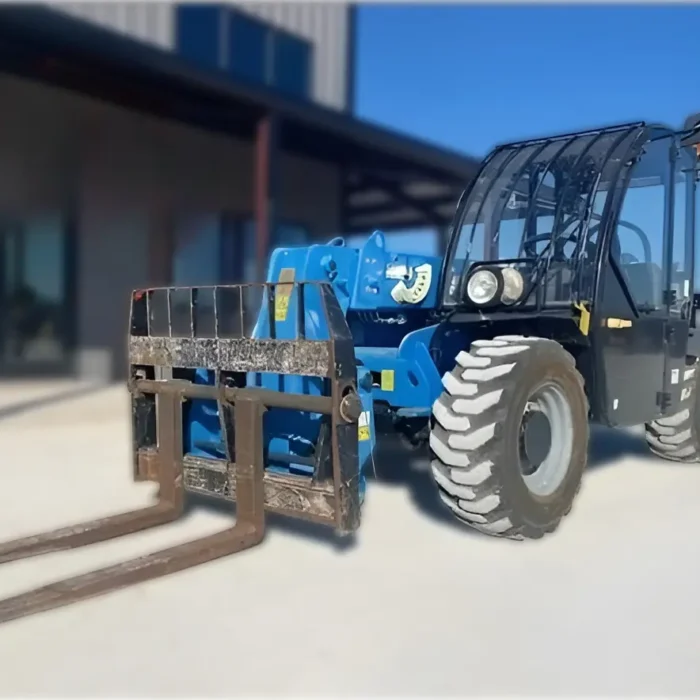 2018 Genie GTH2506 compact telehandler with 2.5-ton lift capacity, 6-meter reach, and 4WD for construction, industrial, and agricultural material handling.