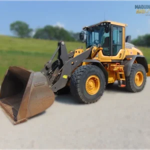 2018 Volvo L90H wheel loader with Torque Parallel linkage, Volvo D6J engine, and OptiShift technology for high-efficiency loading and material handling.