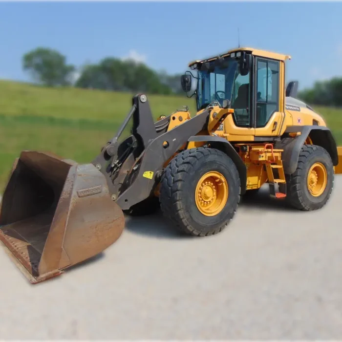 2018 Volvo L90H wheel loader with Torque Parallel linkage, Volvo D6J engine, and OptiShift technology for high-efficiency loading and material handling.