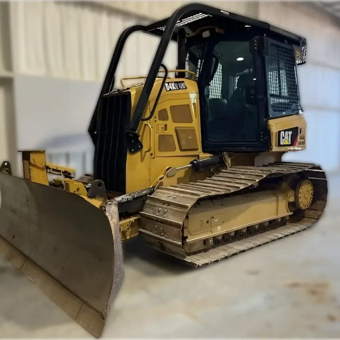 2020 Caterpillar D4K2 LGP bulldozer for sale, Tier 4 diesel dozer with VPAT blade and Cat Grade technology at Maquinaria Andaluza.