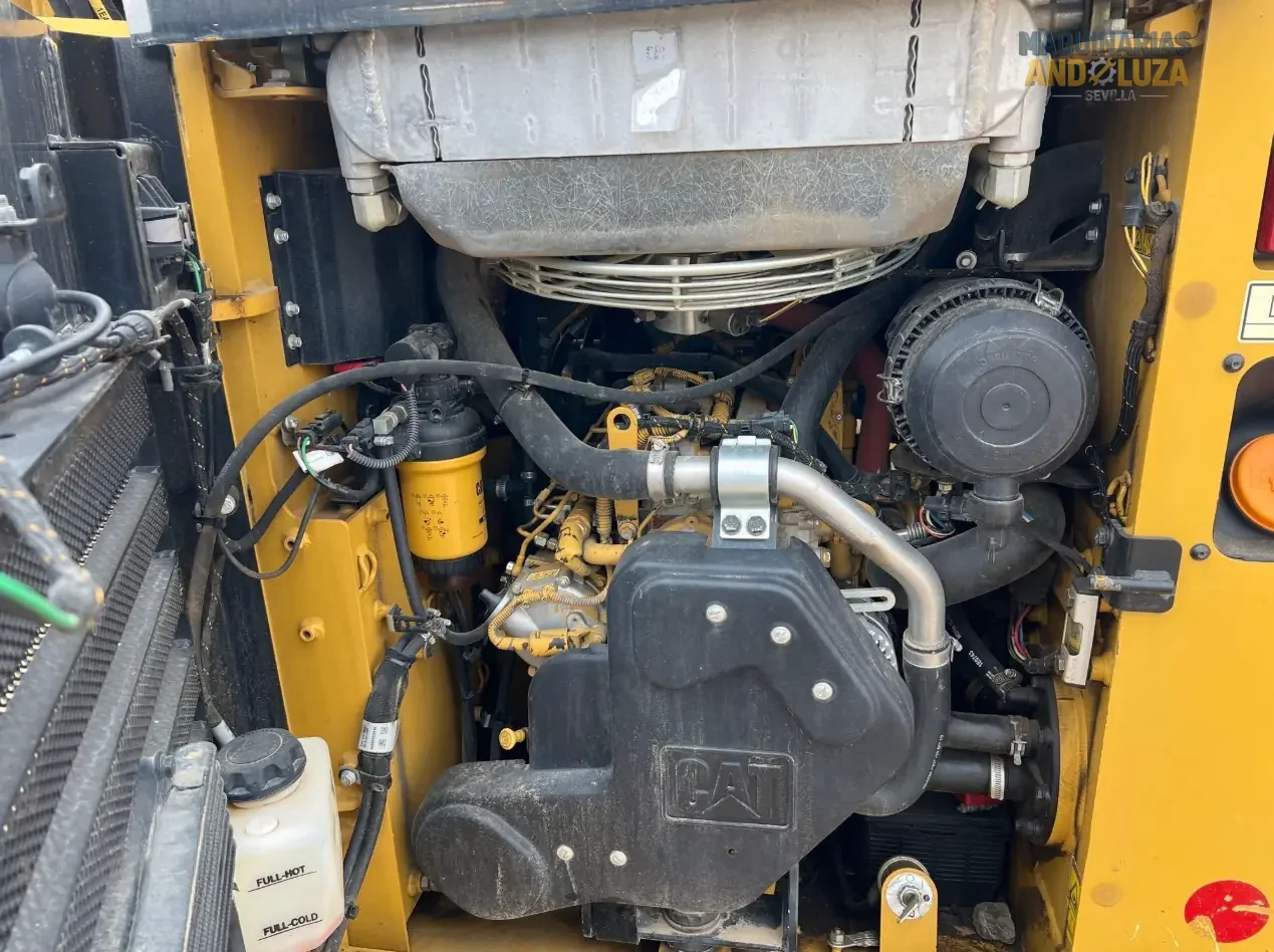 2021 Caterpillar 226D3 skid steer loader with radial lift design, redesigned cab for comfort, and Smart technology for high-performance grading and loading.