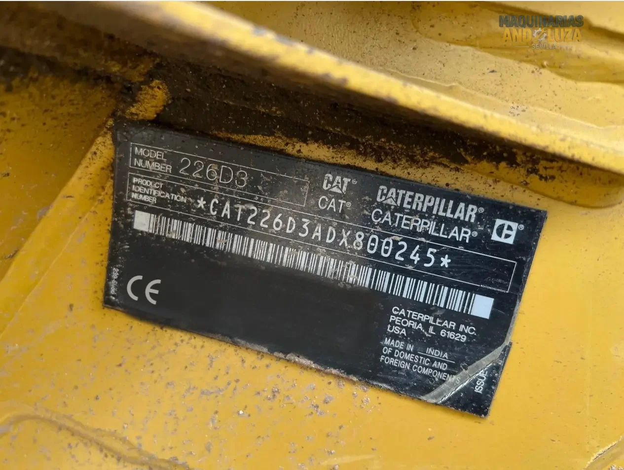 2021 Caterpillar 226D3 skid steer loader with radial lift design, redesigned cab for comfort, and Smart technology for high-performance grading and loading.