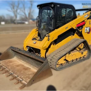 2021 Caterpillar 289D3 compact track loader with vertical lift path, high-flow hydraulics, and torsion axle suspension for maximum performance in heavy-duty grading and earthmoving.