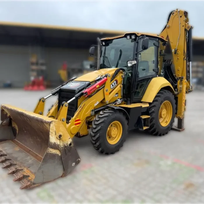 2021 Caterpillar 432 Backhoe Loader, 100 hp, excellent condition, versatile and powerful.